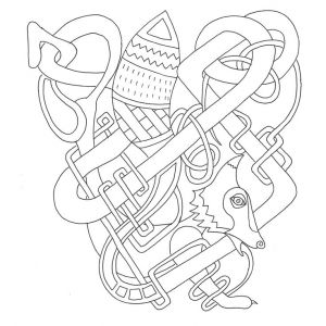Coloriage Codé Gs 93 Best Coloriage Celtique Images On Pinterest
