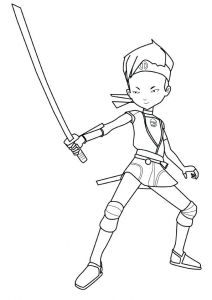 Coloriage Code Lyoko Code Lyoko O Codelyokofr Nouveaux Coloriages Coloriage Code Lyoko