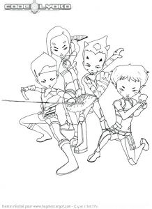Coloriage Code Lyoko Coloriage A Imprimer Coloriage Code Lyoko 013 Cc Coloriage Magique