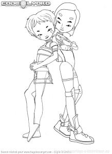Coloriage Code Lyoko Coloriage Imprimer Coloriage Code Lyoko 006