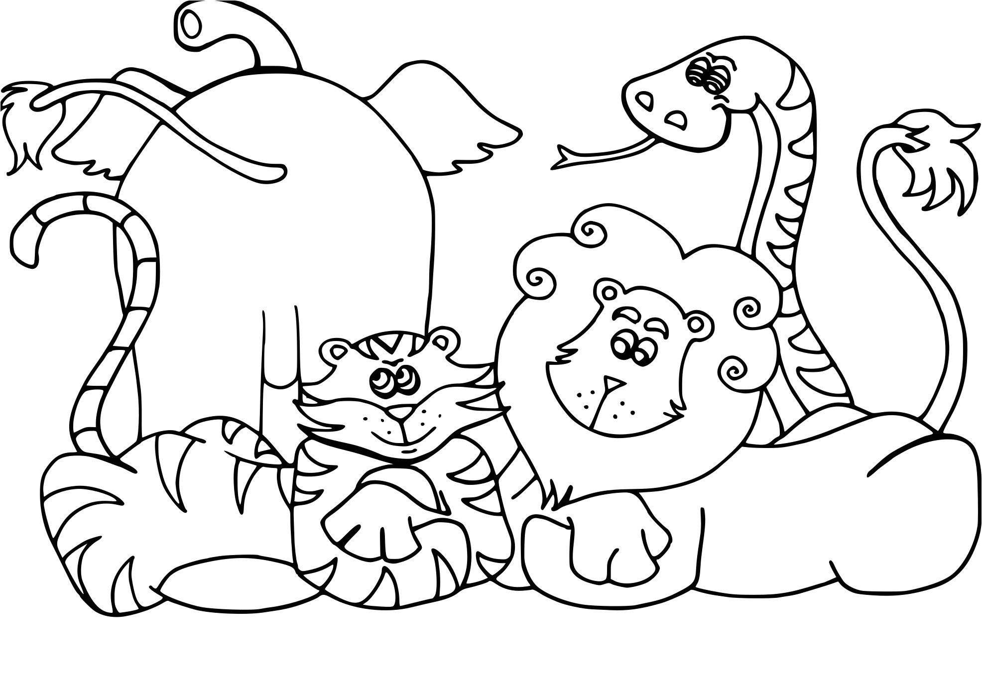 Coloriage D Afrique A Imprimer Inspiration Coloriage D Animaux D Afrique A Imprimer