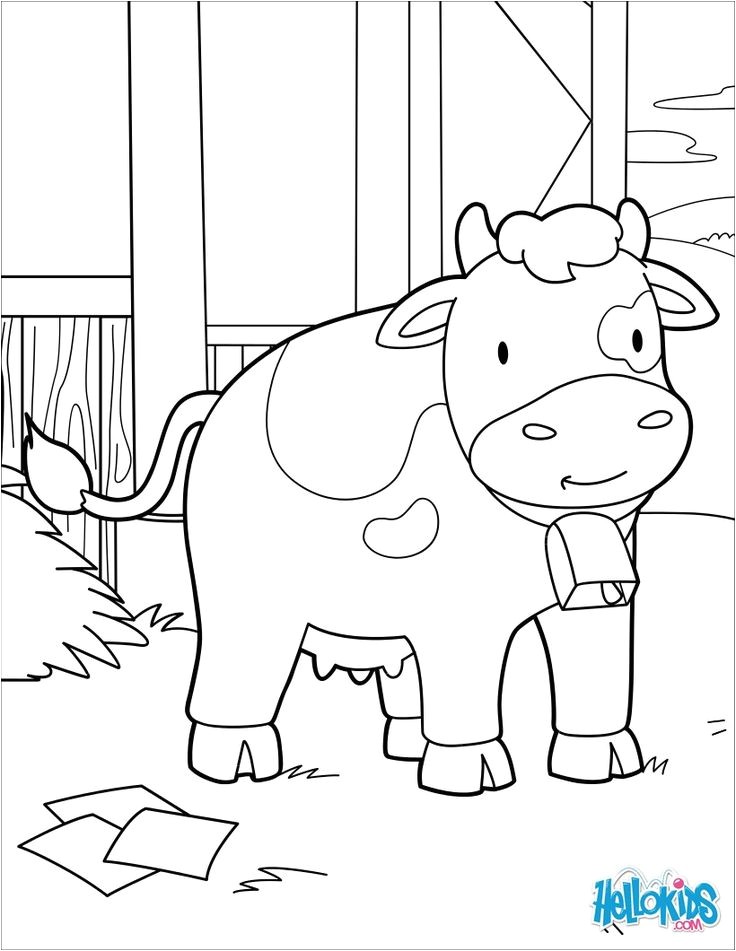 Coloriage D Ane 52 Best Coloriages Animaux De La Ferme Images On Pinterest