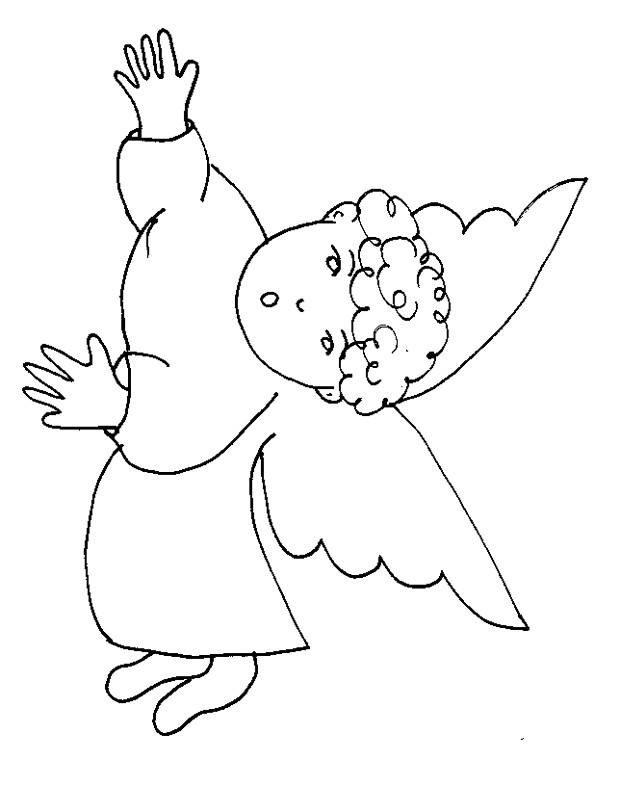 Coloriage D Ange A Imprimer Gratuit D Ange Gratuit Az Coloriage