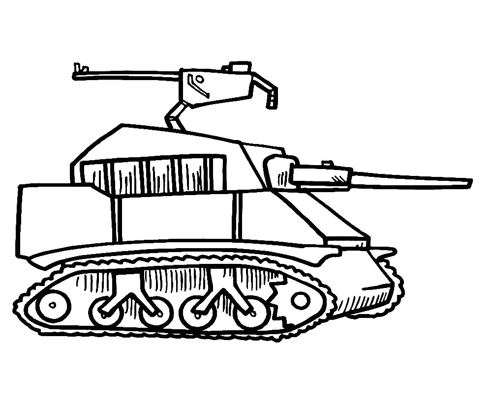 Coloriage D Arme A Imprimer Coloriage Gratuit De Tank