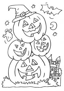 Coloriage D Haloween 10 Dessins D Halloween   Imprimer Gratuitement