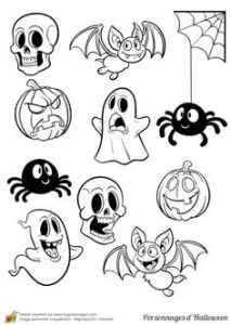 Coloriage D Haloween Coloriages D Halloween