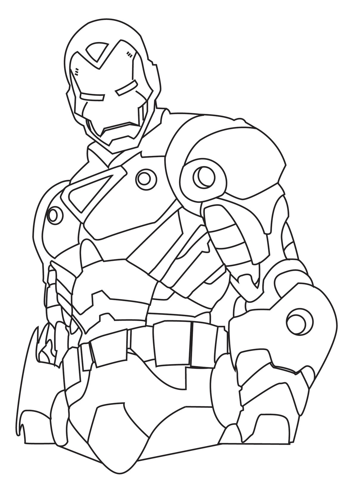 Coloriage D Iron Man Iron Man Coloring Pages Printable Colouring Games Free for