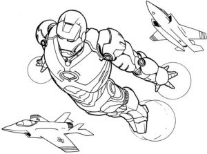 Coloriage D Iron Man Ironman Coloring Pages to and Print for Free