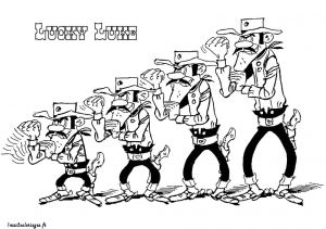 Coloriage Dalton Dessin De Coloriage Dalton   Imprimer Cp