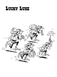 Coloriage Dalton Nos Jeux De Coloriage Dalton Imprimer Gratuit