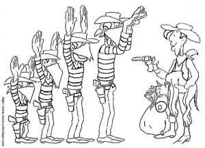 Coloriage Dalton the Daltons 17 Cartoons – Printable Coloring Pages