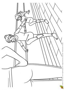 Coloriage Danseur La Joie Et La Frustration D Apprendre La Danse   Découvrir Et  