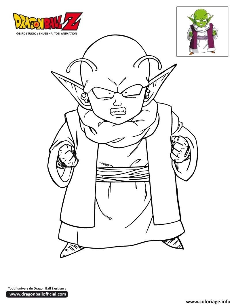 Coloriage Dbz En Ligne Coloriage Dbz Dende Dragon Ball Z Ficiel Dessin
