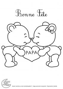 Coloriage De Bonne Fete Papa Coloriage Bonne Fete Papa