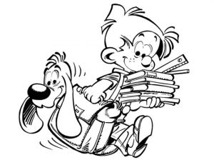 Coloriage De Boule Et Bill Boule Et Bill 55 Dessins Animés – Coloriages Imprimer