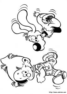Coloriage De Boule Et Bill Coloriage Boule Et Bill sont Deux Amis