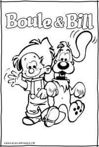 Coloriage De Boule Et Bill Coloriages De Boule Bill Boule Et Bill Le Az Coloriage