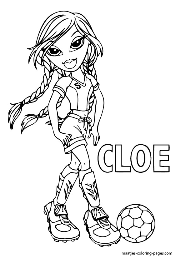 Coloriage De Bratz A Imprimer Dessin De Coloriage Bratz   Imprimer Cp