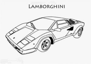 Coloriage De Bugatti Coloriage Lamborghini Les Beaux Dessins De Transport   Imprimer Et