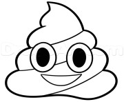 Coloriage De Caca Coloriage Emoji Imprimer