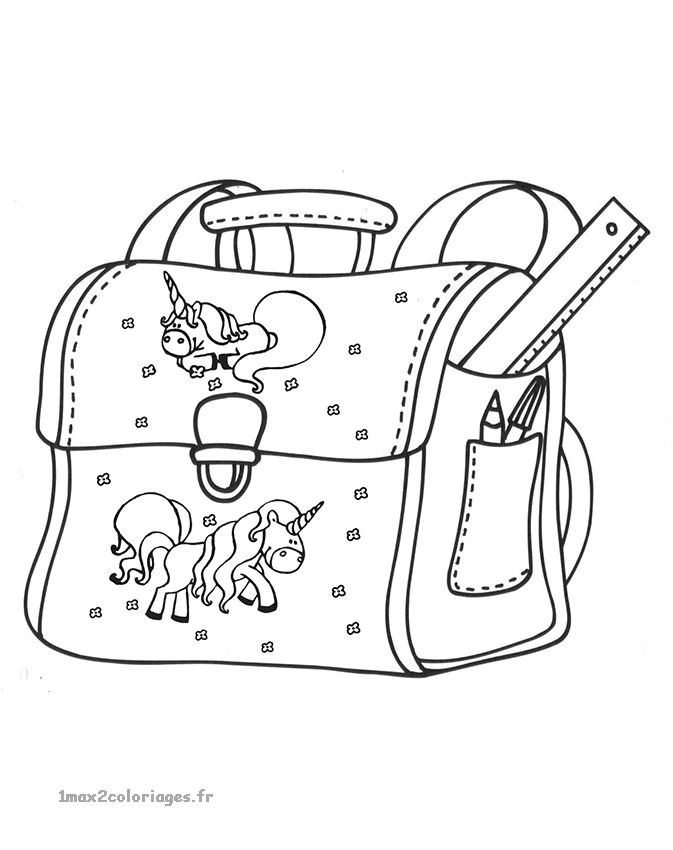 Coloriage De Cartable A Imprimer 7 Best Cartable Images On Pinterest
