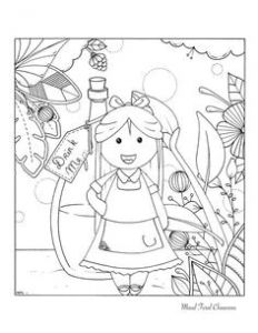Coloriage De Char Coloriage Gratuit Par Dar Char Alice In Wounderland