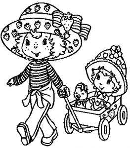 Coloriage De Charlotte Aux Fraises A Imprimer Gratuit Coloriage A Imprimer Charlotte Aux Fraises Az Coloriage