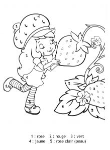 Coloriage De Charlotte Aux Fraises A Imprimer Gratuit Coloriage Charlotte Aux Fraises Colorier Dessin Imprimer