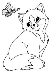 Coloriage De Chaton Trop Mignon A Imprimer Gratuitement 50 Best Dessin Coloriage Images On Pinterest