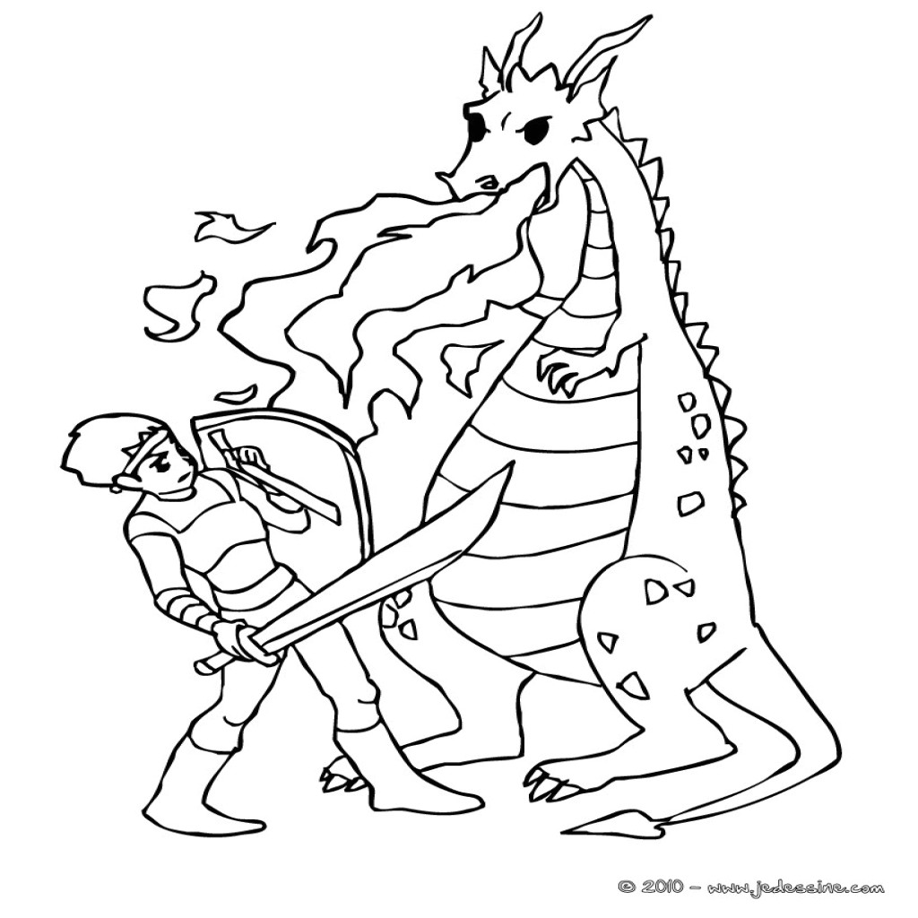 Coloriage De Chevalier à Imprimer Luxe Coloriage Chevalier   Imprimer Gratuit