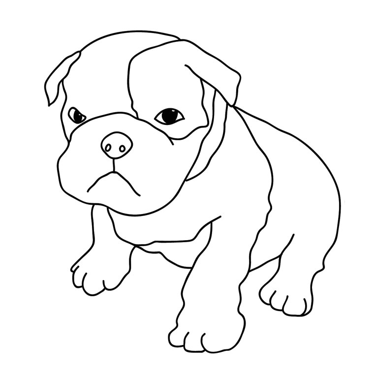 Coloriage De Chien Boxer A Imprimer 302 Dessins De Coloriage Chien   Imprimer Sur Laguerche Page 18