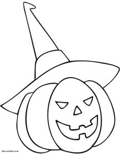 Coloriage De Citrouille Pour Halloween A Imprimer Coloriage De Citrouille Pour Halloween