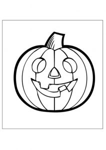 Coloriage De Citrouille Pour Halloween A Imprimer Maison Citrouille Coloriage Maternelle