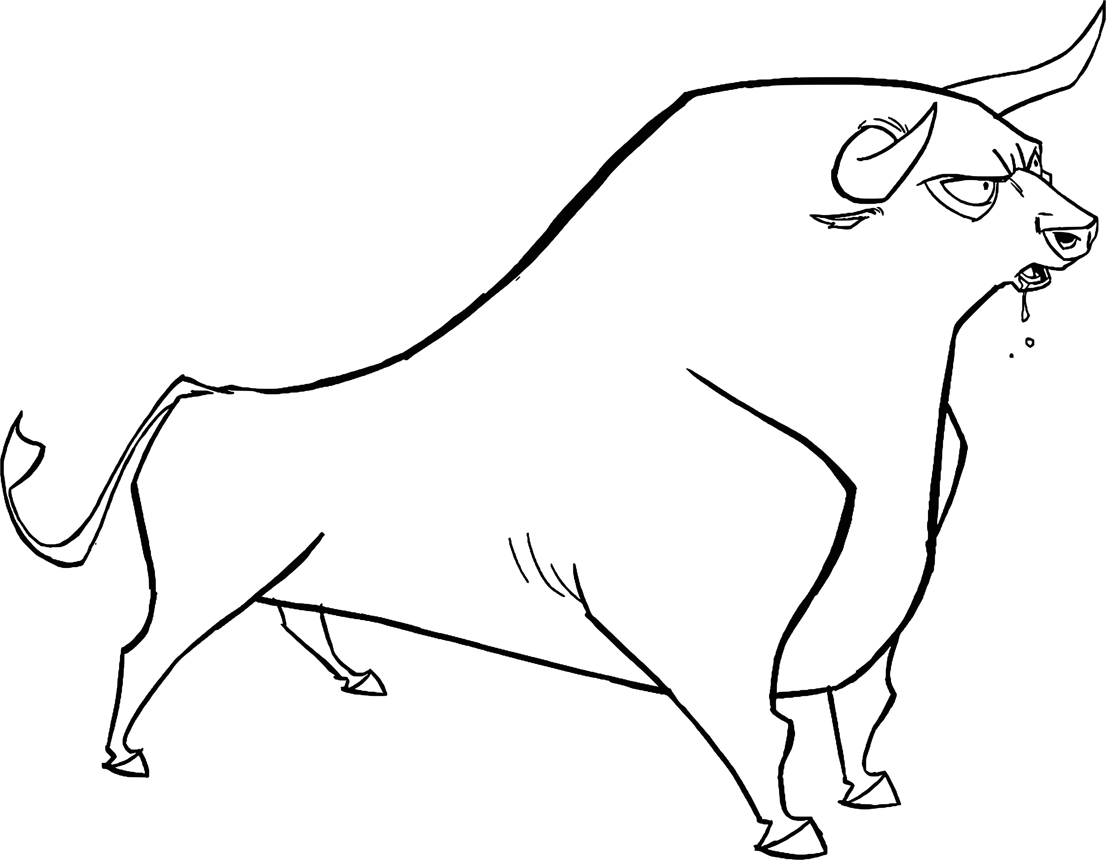 Coloriage De Corrida Coloriage Taureau De Corrida   Imprimer