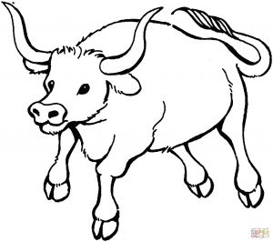Coloriage De Corrida Dessin A Imprimer Gratuit Vache Moderne Construction Animaux