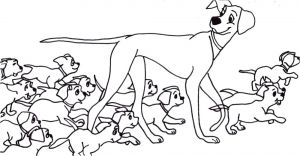 Coloriage De Dalmatien 101 Dalmatiens Coloriage Az Coloriages Magiques Cp A Imprimer Les