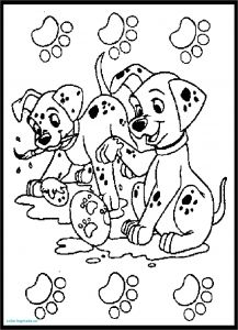 Coloriage De Dalmatien Coloriage 101 Dalmatiens Chiot Balle Awesome 101 Dalmatiens Disney