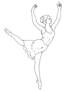 Coloriage De Danseuse Classique A Imprimer Coloriage A Dessiner Barbie Danseuse Gratuit Coloriages Danse