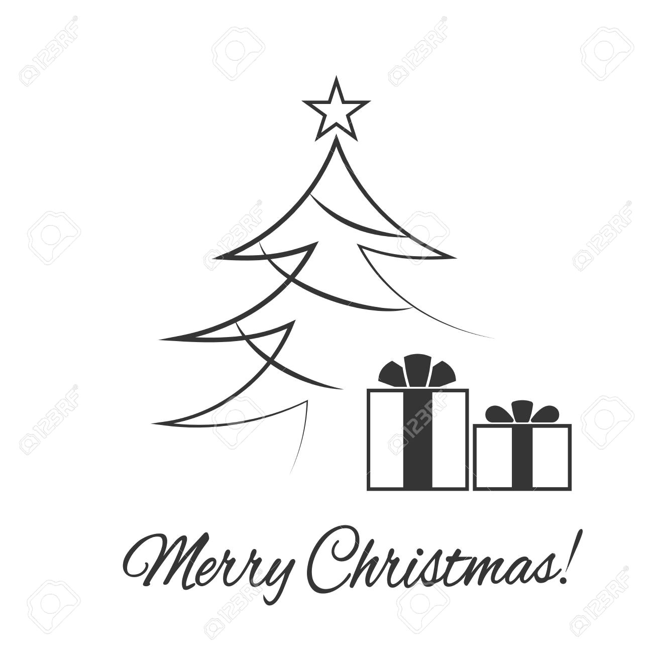 Coloriage De Danseuse étoile Sapin De Noel Dessin Moderne