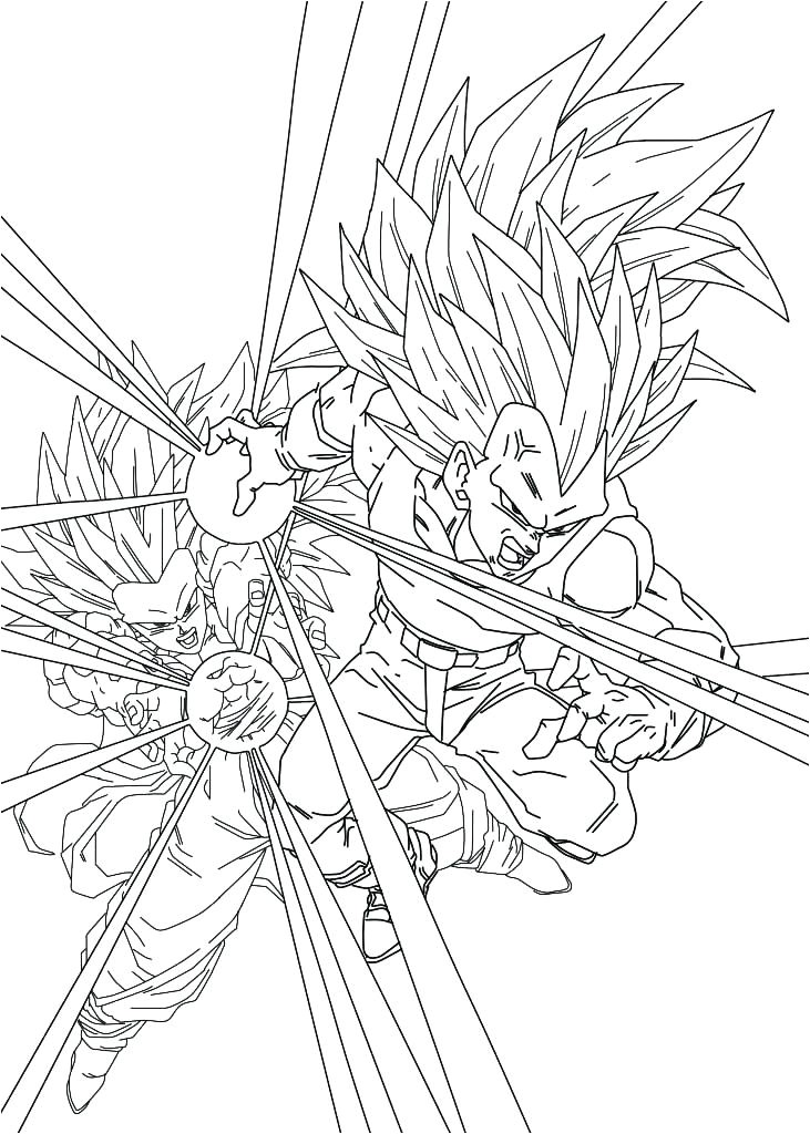 Coloriage De Dragon Ball Z Sangoku Super Sayen 10 Super Coloriage – Redlinesfo