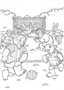 Coloriage De Foot De Rue Extrême Caillou Playing with Rosie Printable Coloring Page