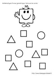 Coloriage De formes Géométriques En Maternelle 216 Best Monsieur Madame Images On Pinterest