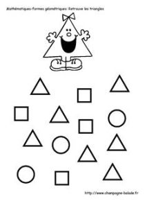 Coloriage De formes Géométriques En Maternelle Les Figures Geometriques formes Shapes Pinterest
