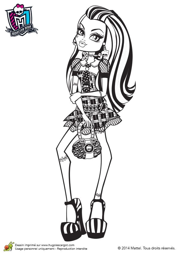 Coloriage De Franky 102 Best Frankie Stein Images On Pinterest