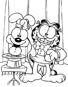 Coloriage De Garfield A Imprimer 127 Dessins De Coloriage Garfield   Imprimer Sur Laguerche Page 3