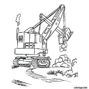 Coloriage De Grue De Chantier Coloriage Grue De Chantier A Imprimer Coloriage Camion Grue Dessin