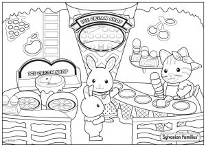 Coloriage De Guépard 51 Best Calico Critters Coloring Pages Images On Pinterest