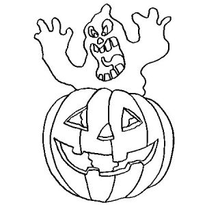 Coloriage De Halloween Qui Fait Peur Dessin Qui Fait Peur A Colorier
