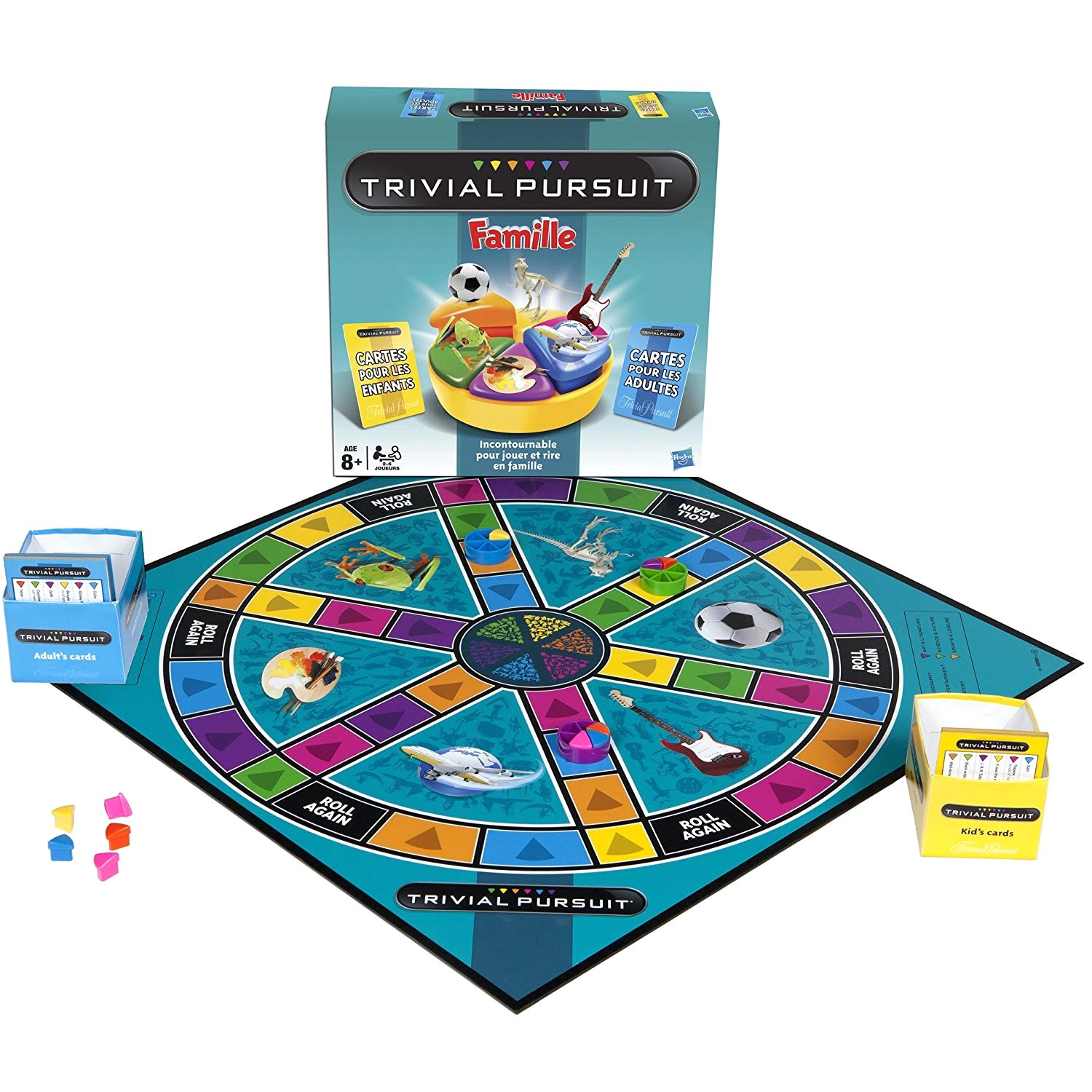 Coloriage De Jeux De société Hasbro Jeu De société Trivial Pursuit Famille Amazon