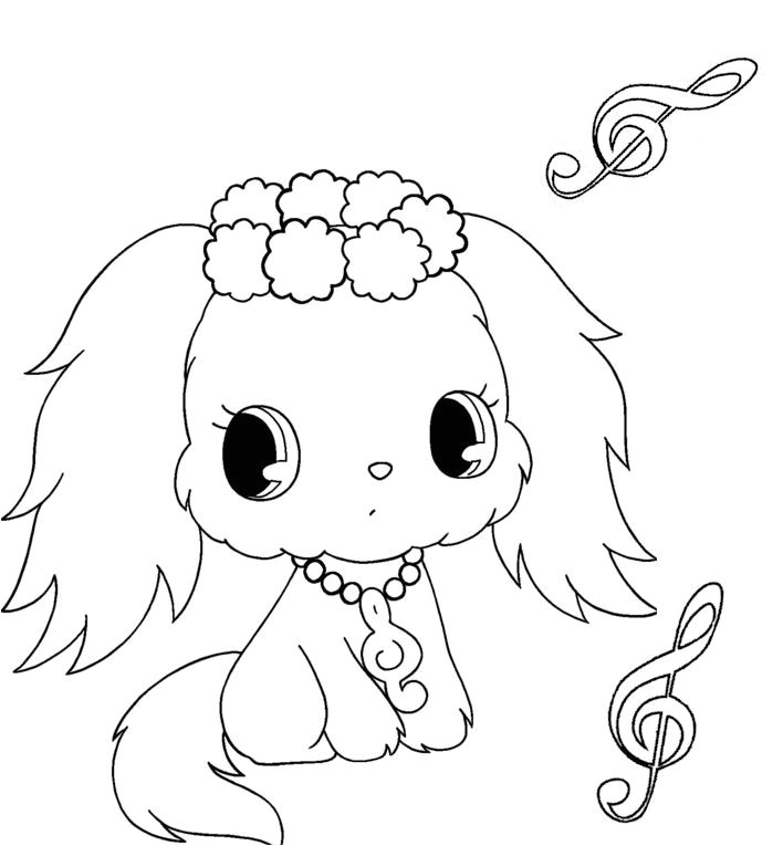 Coloriage De Jewelpet 71 Dessins De Coloriage Jewelpet   Imprimer Sur Laguerche Page 4